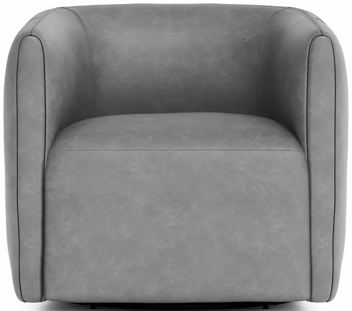 Bernhardt Connell Swivel Chair, in Leather