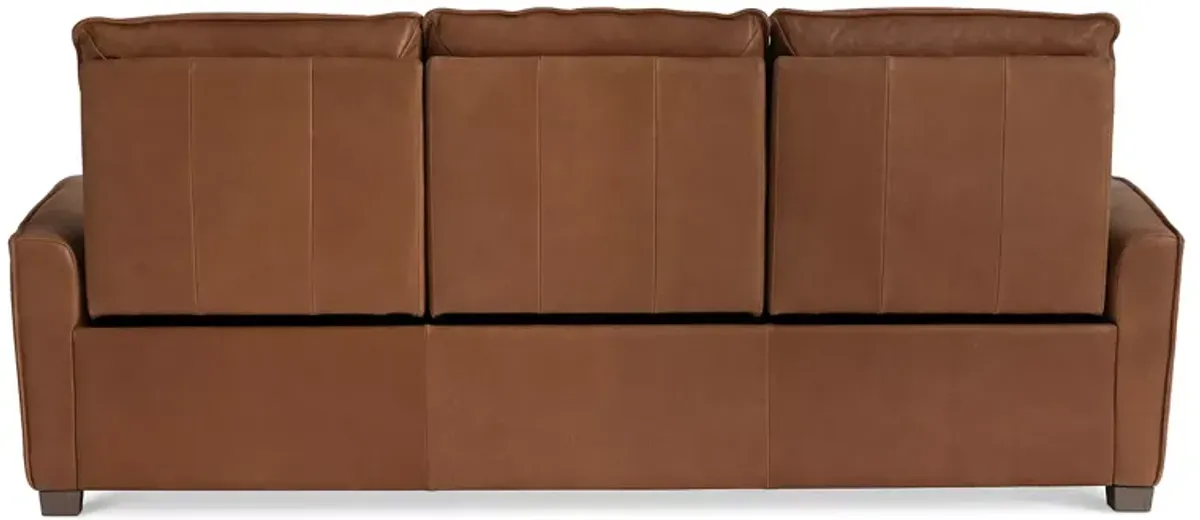 Bernhardt Soledad Power Motion Leather Sofa 