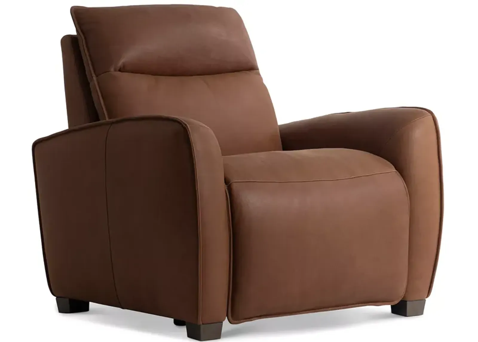 Bernhardt Soledad Power Motion Leather Recliner