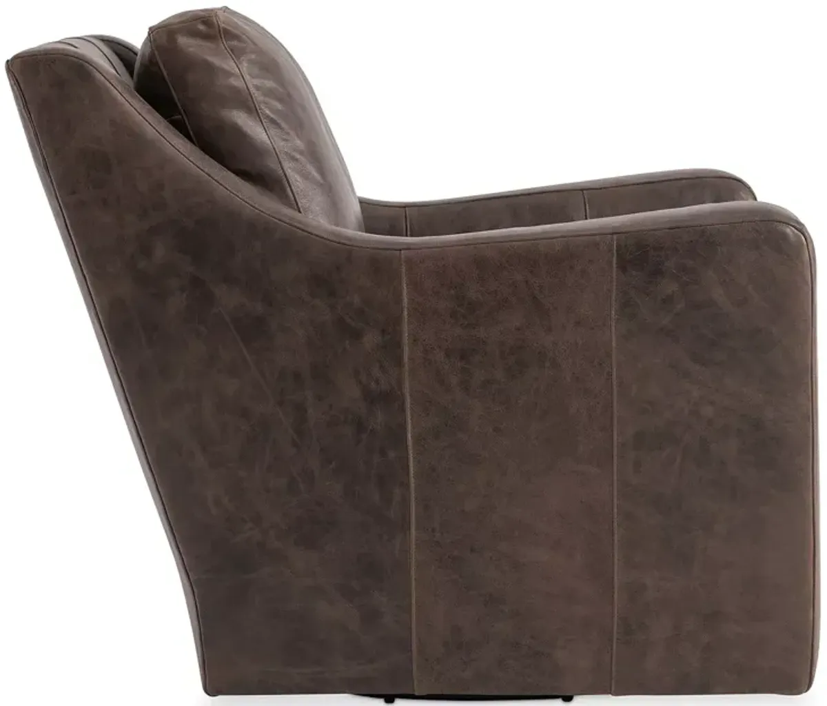 Bernhardt Temecula Leather Swivel Chair 