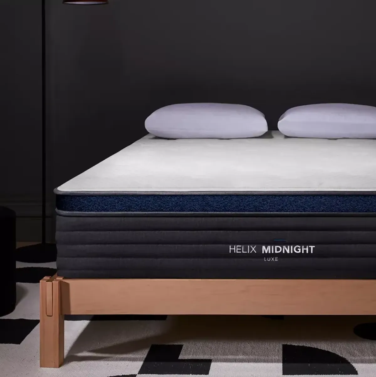 Helix Midnight Luxe GlacioTex 13.5" Medium Firm California King Mattress
