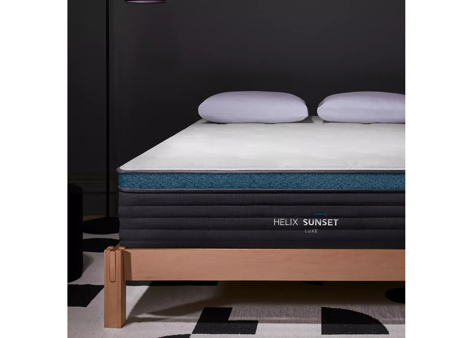 Helix Sunset Luxe GlacioTex 13.5" Soft California King Mattress