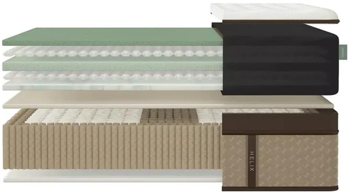 Helix Twilight Elite 16" Medium Firm Queen Mattress