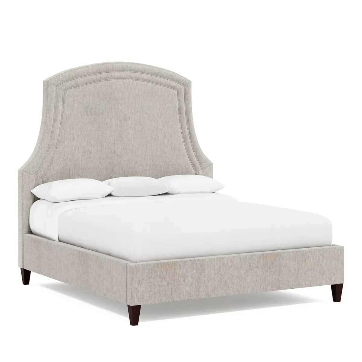 Bernhardt Bayford California King Bed with 77.25" Headboard