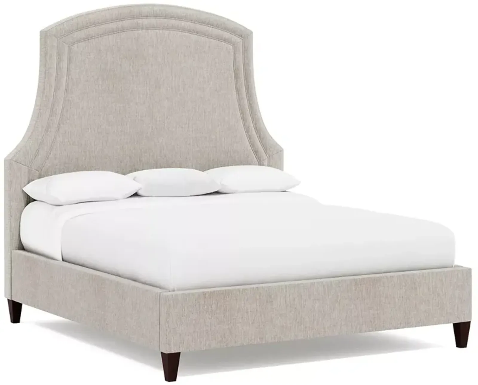 Bernhardt Bayford King Bed with 77.25" Headboard 