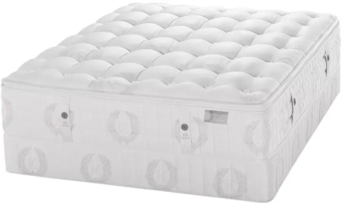 Kluft Signature Camellia Luxury Firm Full Mattress & Box Spring Set - Exclusive