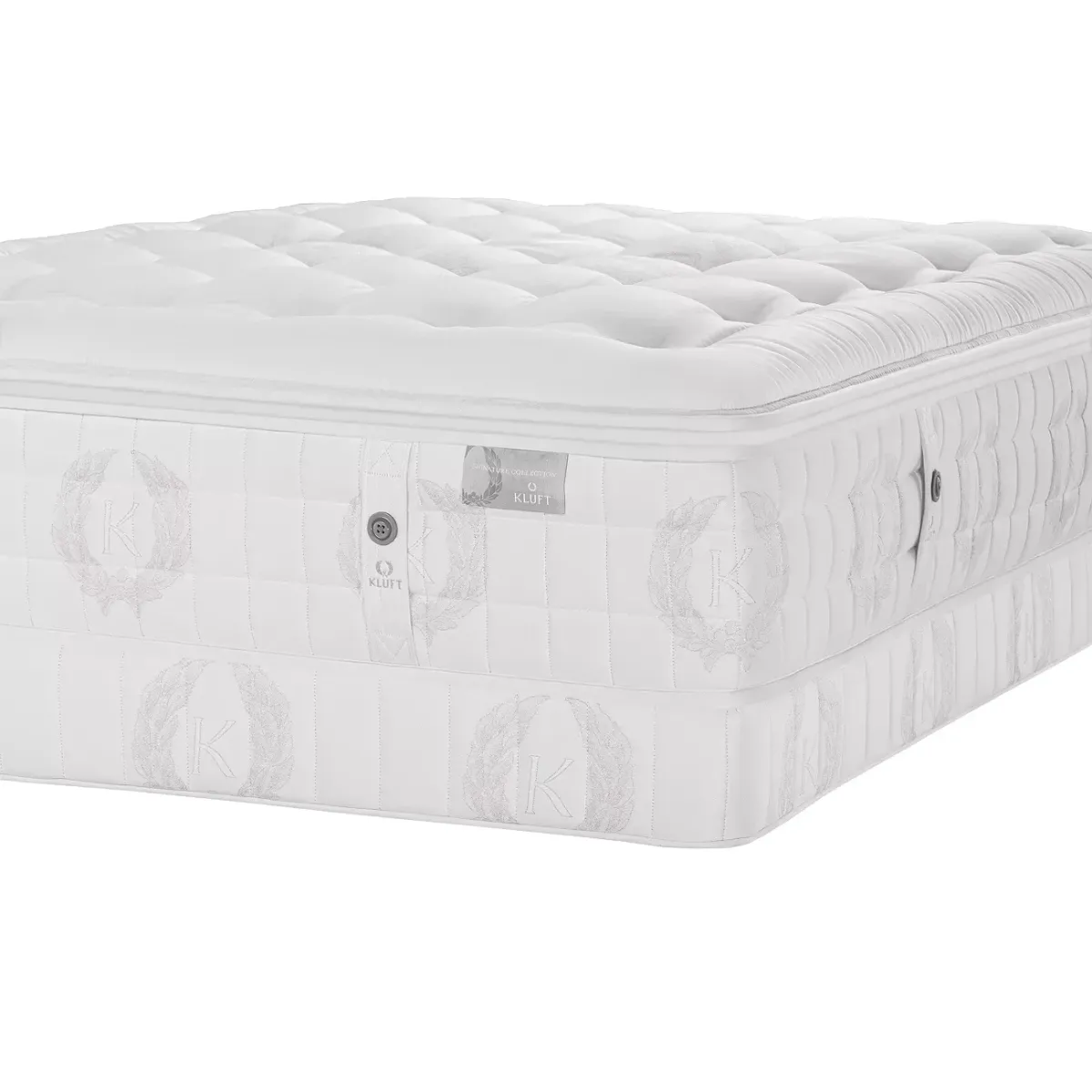Kluft Signature Rose Ultra Plush Twin Mattress & Box Spring Set - Exclusive