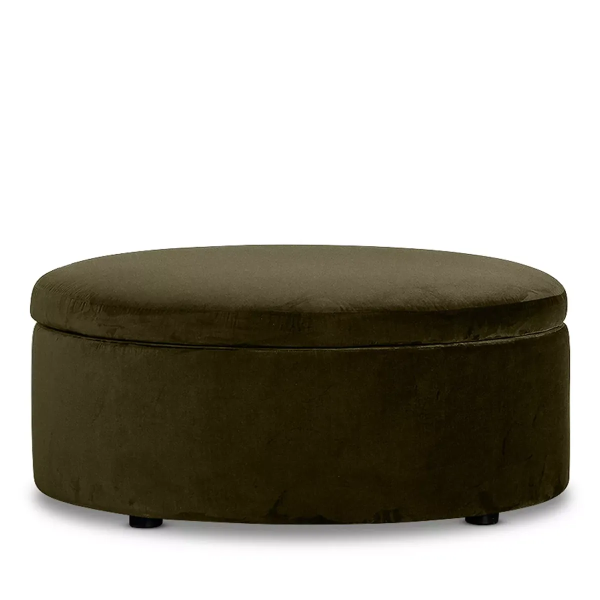 Bloomingdale's Alta Large Round Storage Ottoman, in Fabric