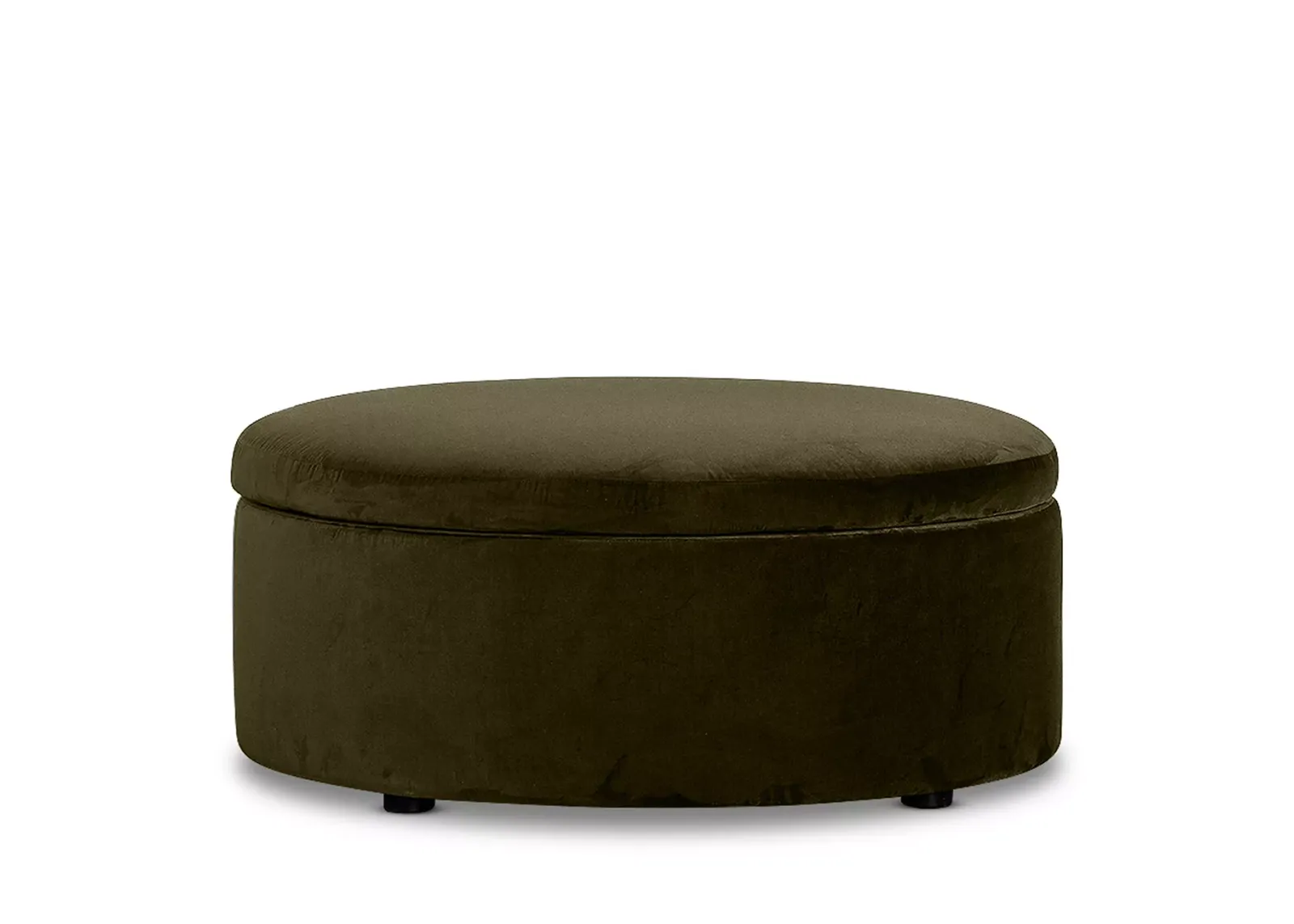 Bloomingdale's Alta Large Round Storage Ottoman, in Fabric