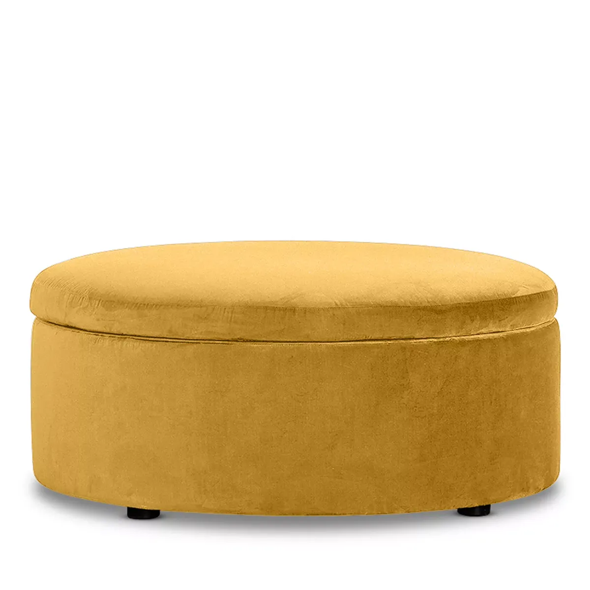 Bloomingdale's Alta Large Round Storage Ottoman, in Fabric