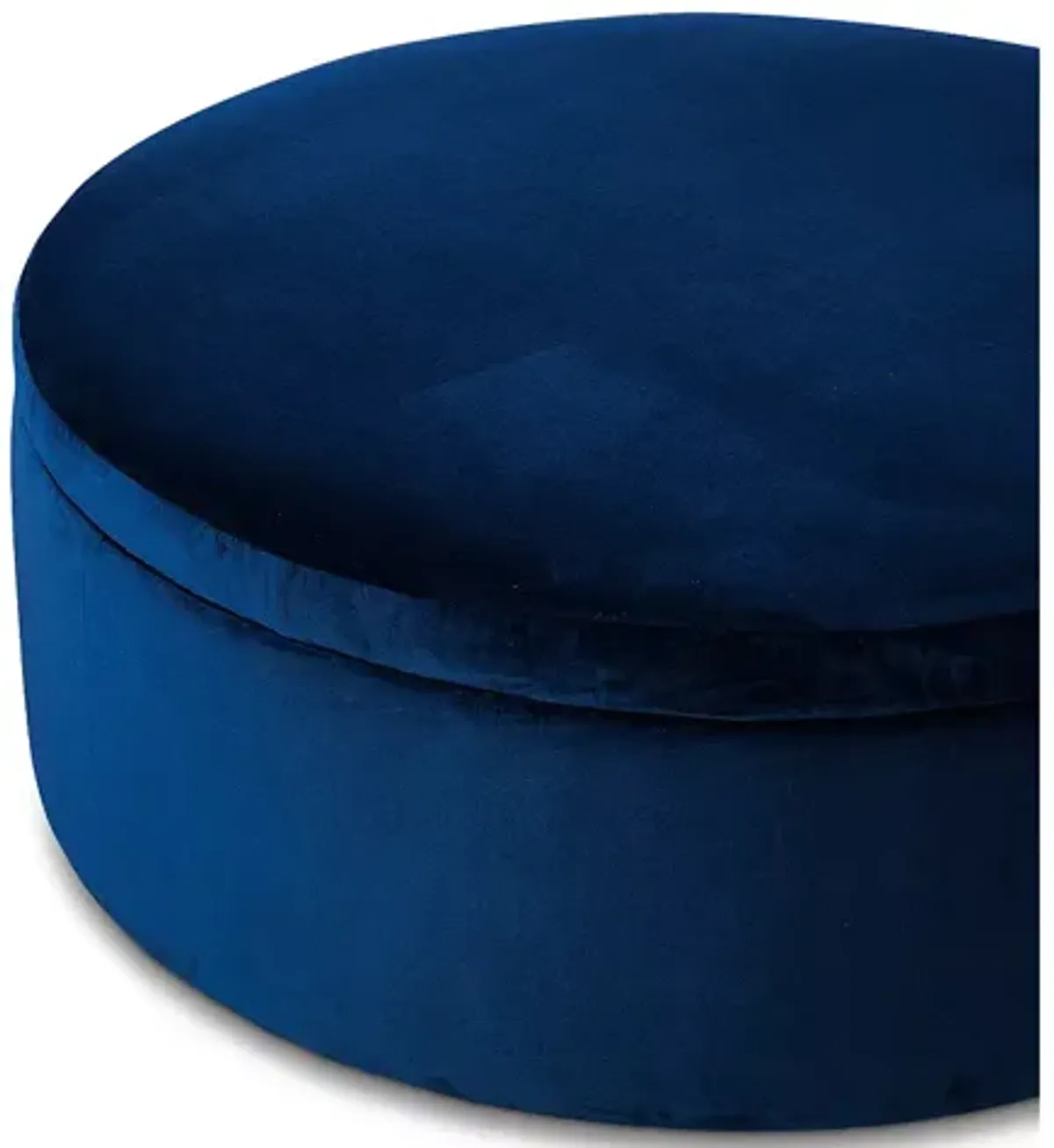 Bloomingdale's Alta Large Round Storage Ottoman, in Fabric