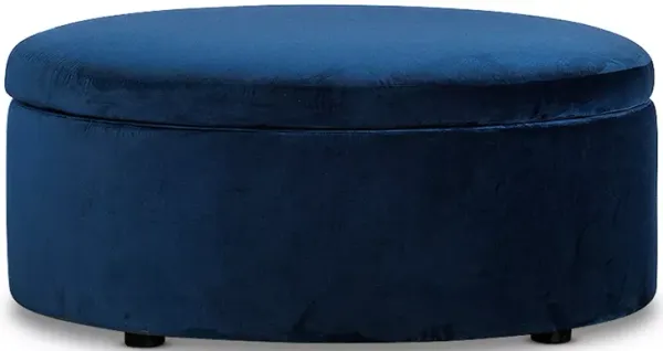 Bloomingdale's Alta Large Round Storage Ottoman, in Fabric