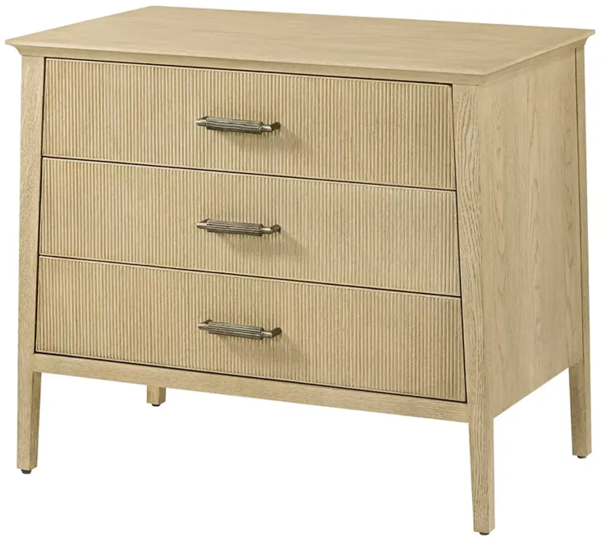 Theodore Alexander Balboa Three-Drawer Nightstand