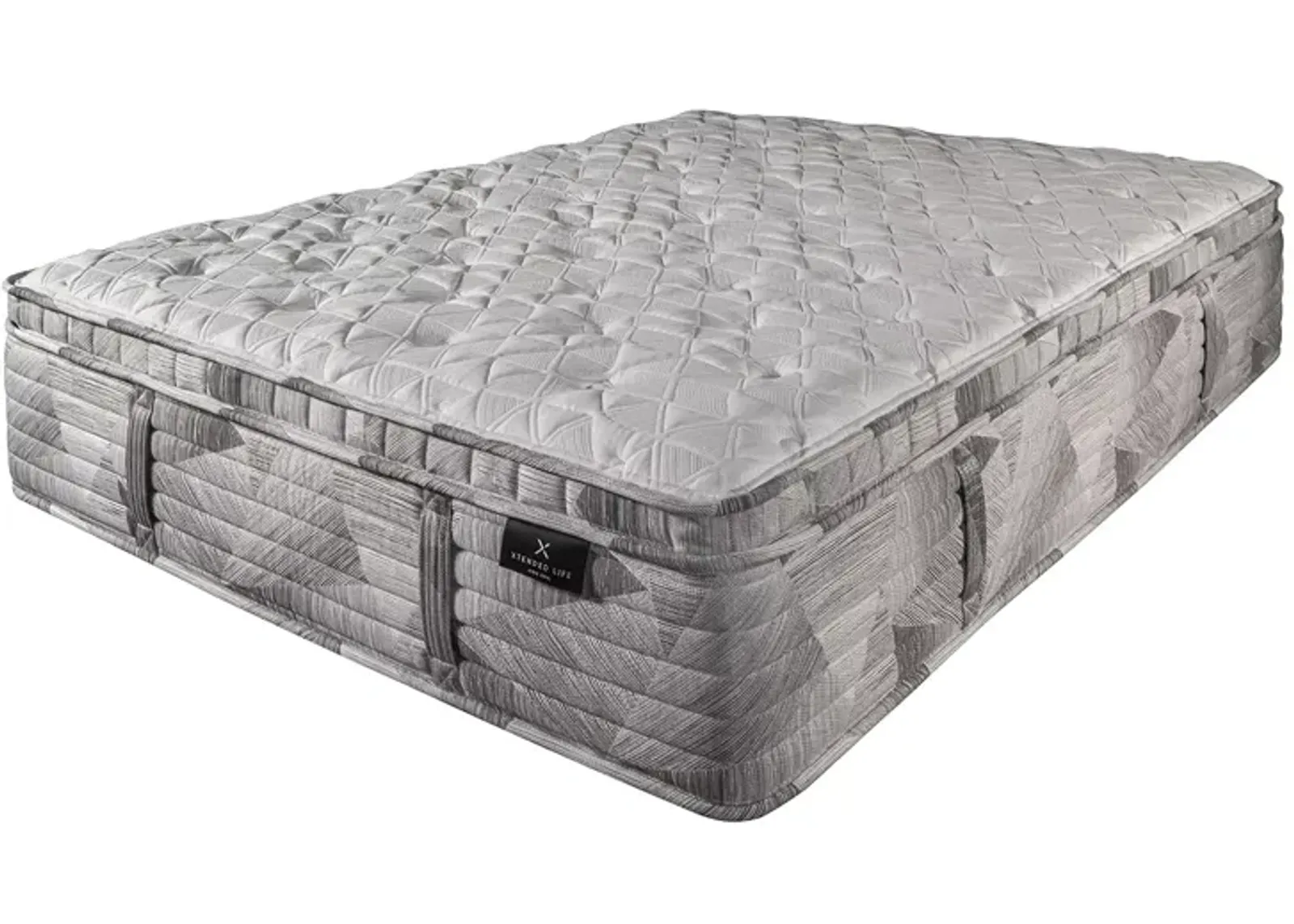 King Koil Xtended Life Overture Eurotop Plush Twin Mattress 