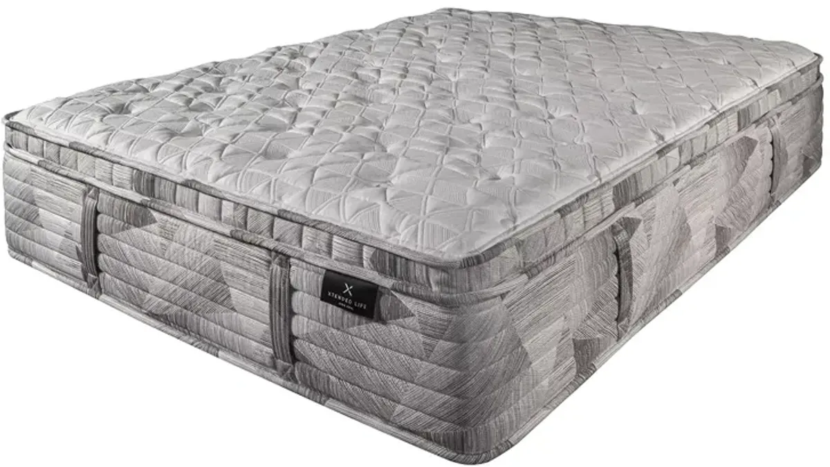 King Koil Xtended Life Overture Eurotop Plush Twin Mattress 