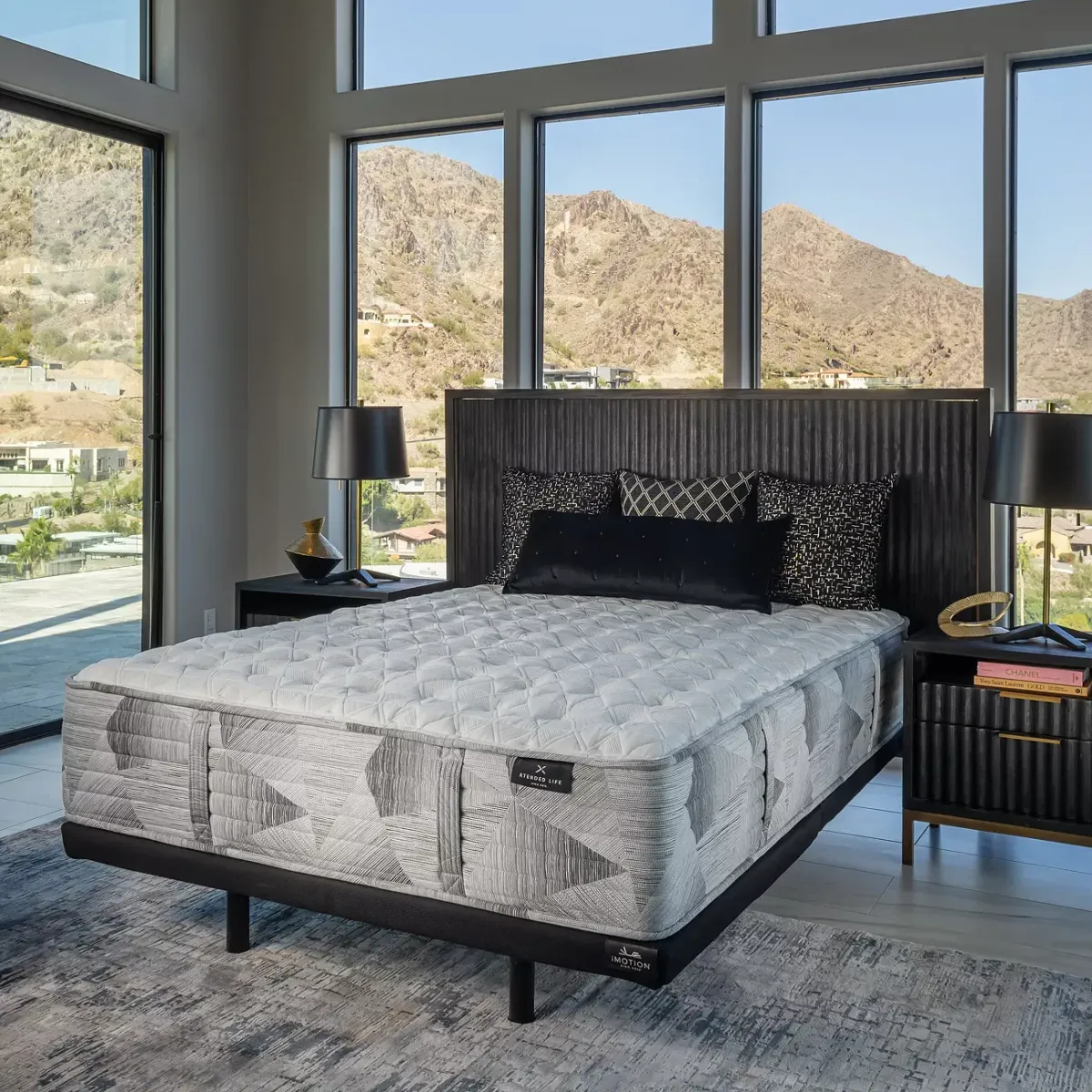 King Koil Xtended Life Overture Eurotop Plush Full Mattress 