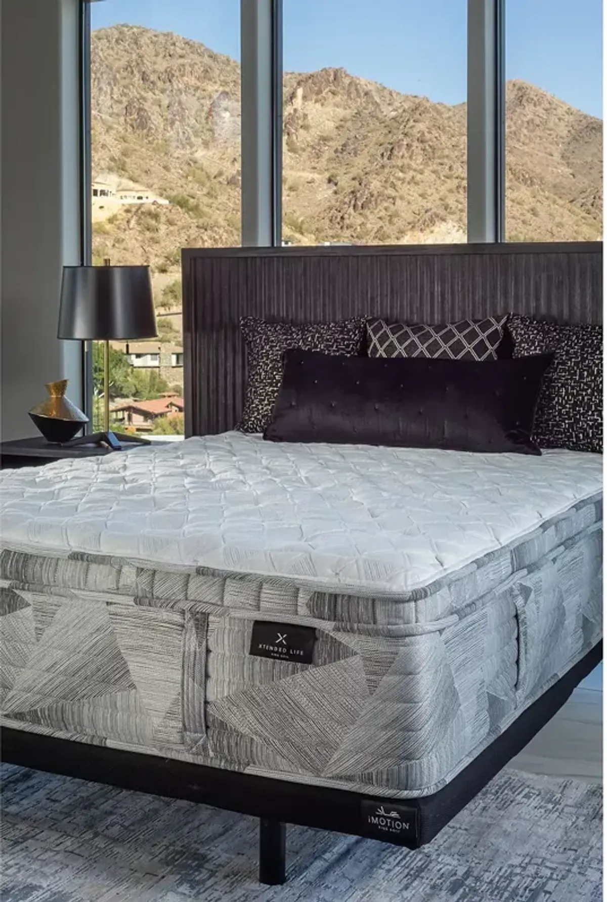 King Koil Xtended Life Overture Eurotop Plush Queen Mattress