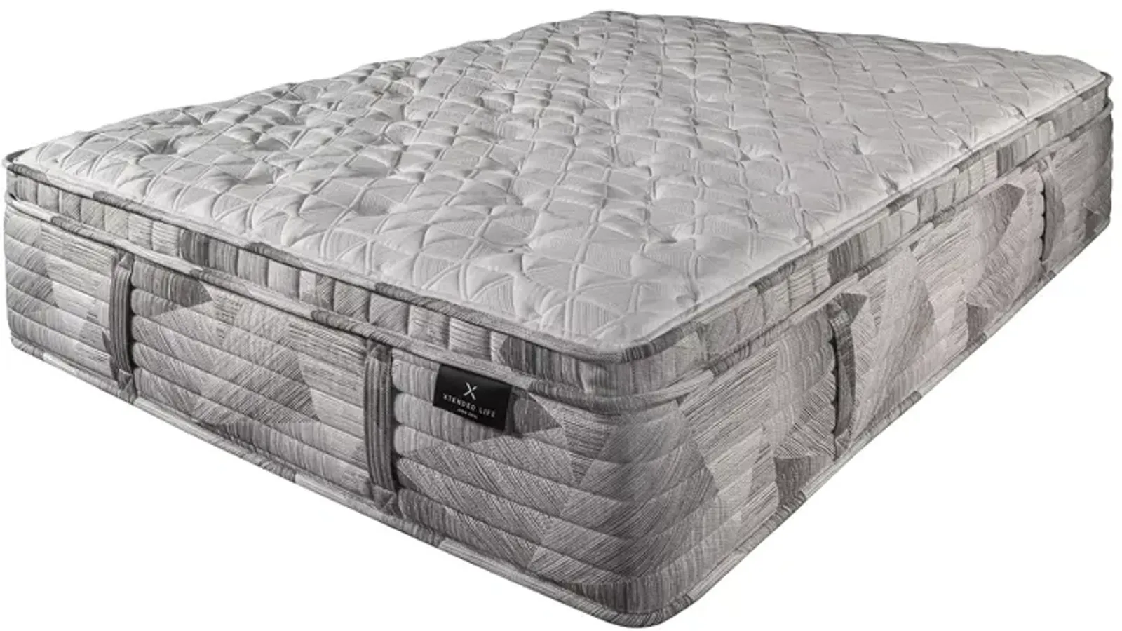 King Koil Xtended Life Overture Eurotop Plush Queen Mattress 