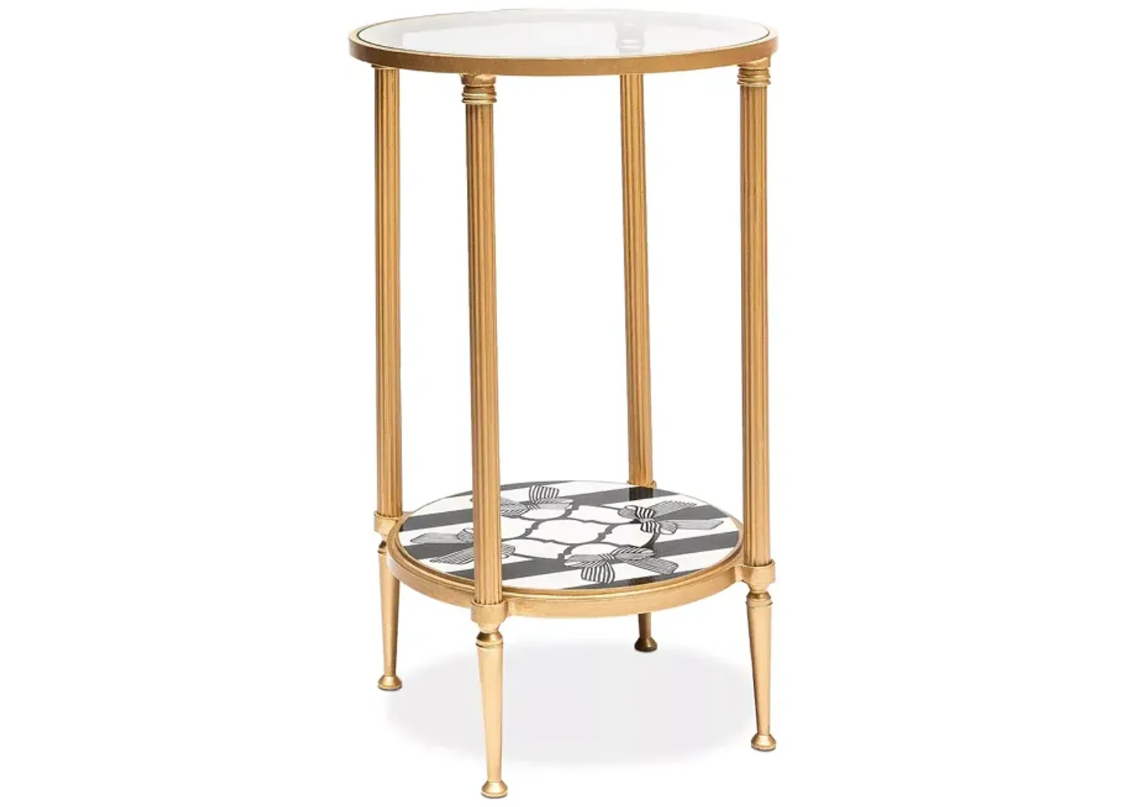 Mackenzie-Childs Pretty as a Bow Accent Table