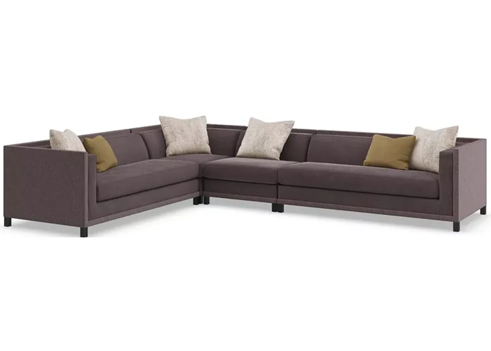 Caracole Tuxedo 4 Piece Sectional 