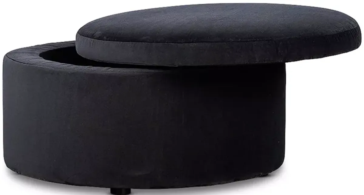 Bloomingdale's Alta Medium Circle Ottoman