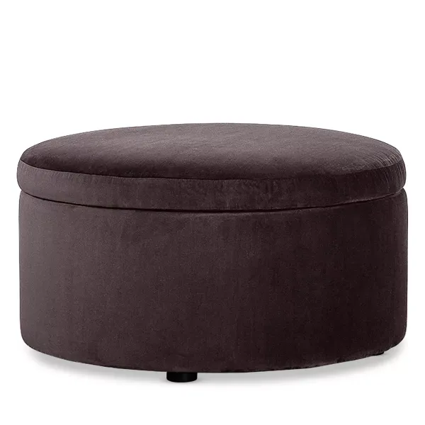 Bloomingdale's Alta Medium Circle Ottoman