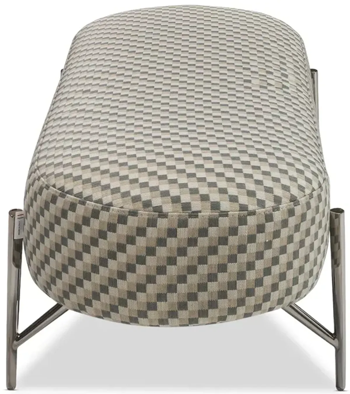Giuseppe Nicoletti Vittoro Bench in Loro Piana Fabrics - Exclusive