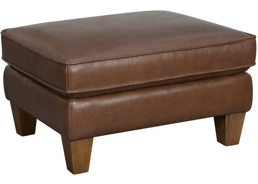 Bloomingdale's Hesh Leather Ottoman - Exclusive