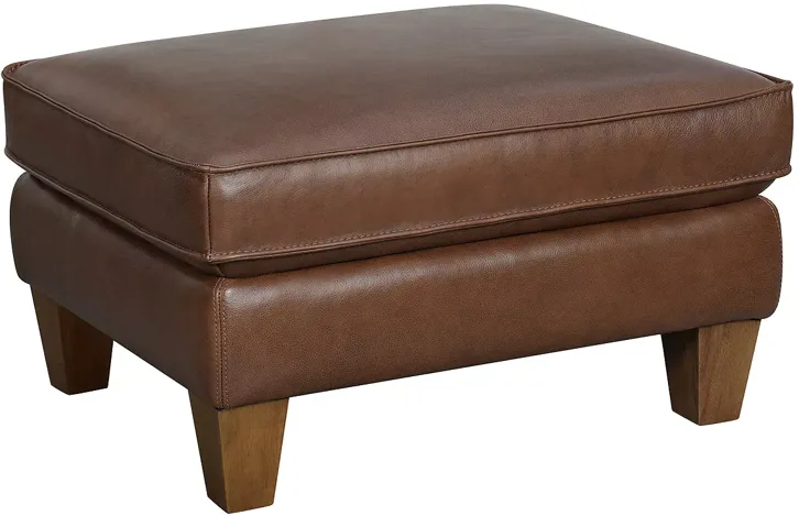 Bloomingdale's Hesh Leather Ottoman - Exclusive