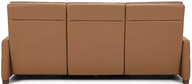 American Leather Rainier Echo Luxe Leather Sofa with 3 Power Seats