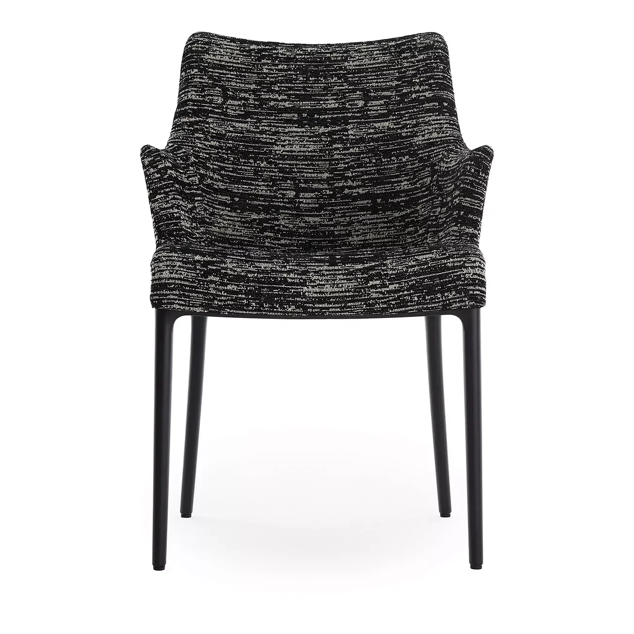 Kartell Eleganza Nia Melange Armchair, Black Legs  