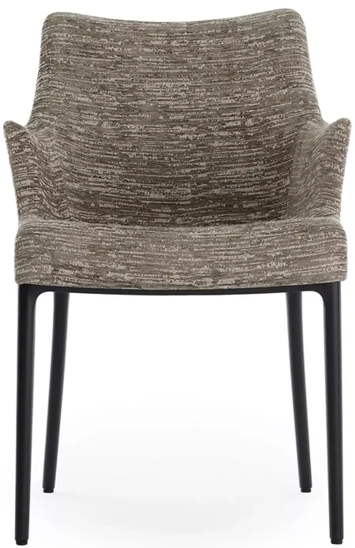 Kartell Eleganza Nia Melange Armchair, Black Legs  