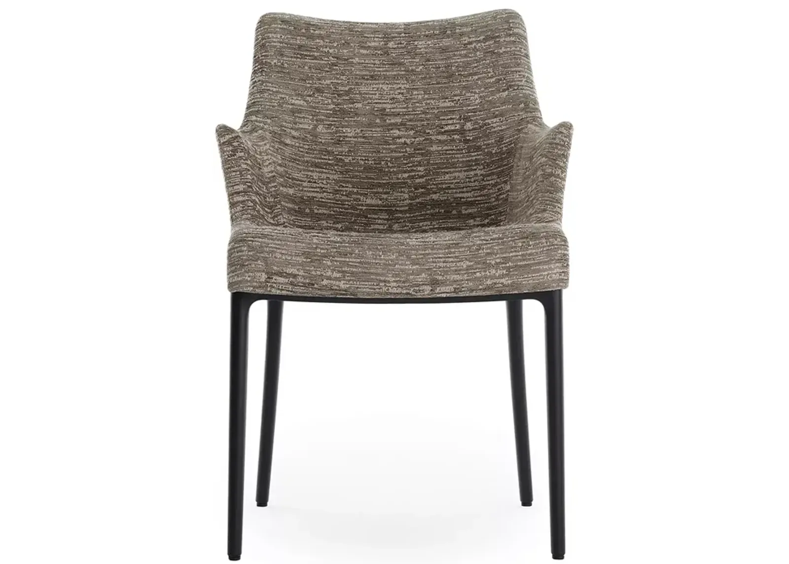 Kartell Eleganza Nia Melange Armchair, Black Legs  