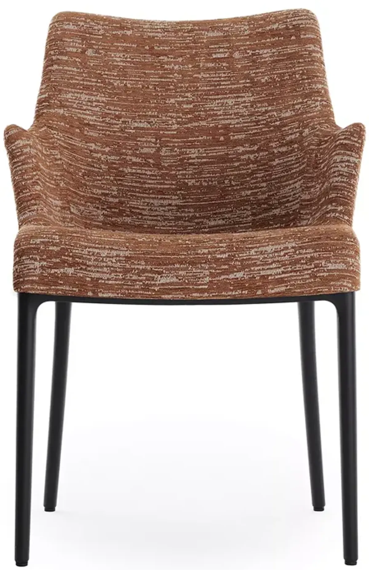 Kartell Eleganza Nia Melange Armchair, Black Legs  