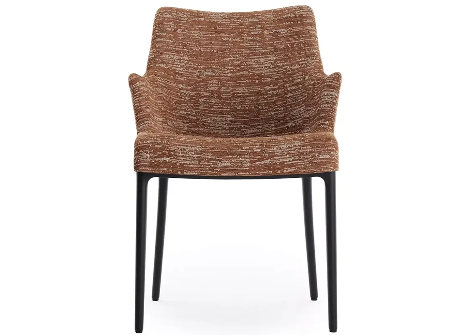 Kartell Eleganza Nia Melange Armchair, Black Legs  