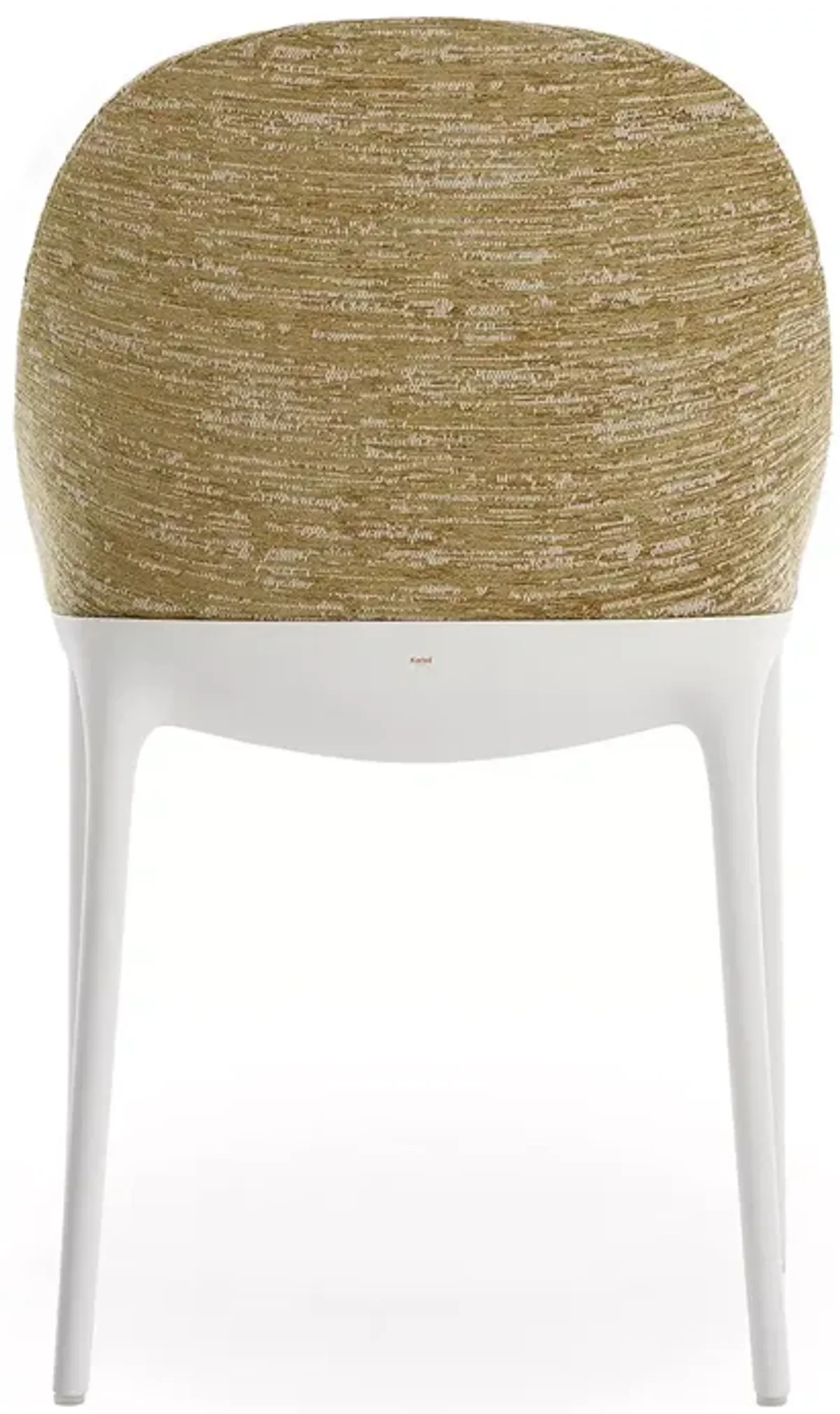 Kartell Eleganza Ela Dining Chair, White Legs  