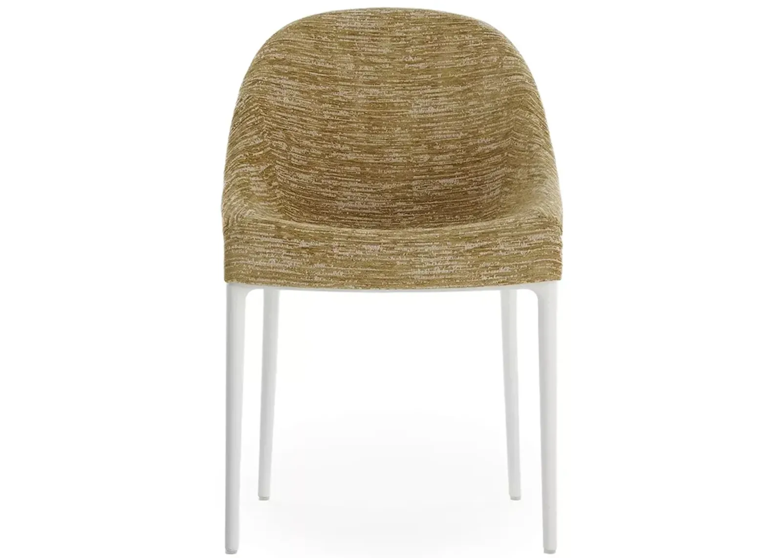 Kartell Eleganza Ela Dining Chair, White Legs  