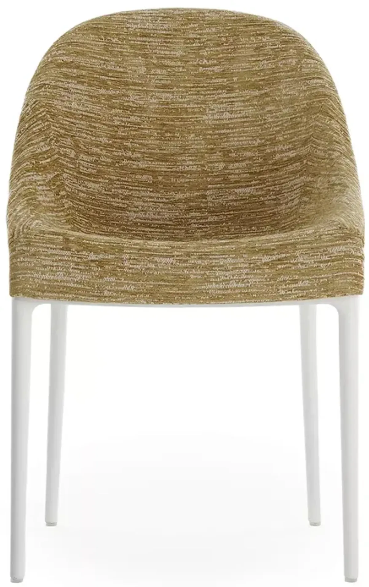 Kartell Eleganza Ela Dining Chair, White Legs  