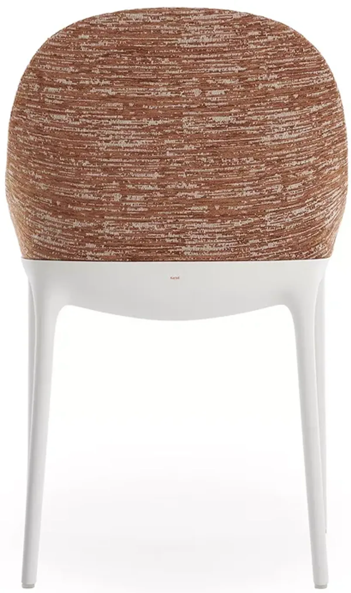 Kartell Eleganza Ela Dining Chair, White Legs  