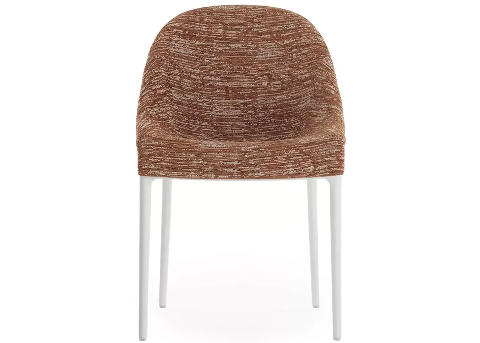 Kartell Eleganza Ela Dining Chair, White Legs  