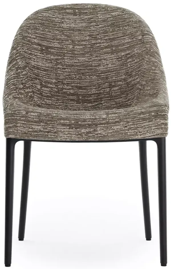 Kartell Eleganza Ela Dining Chair, Black Legs