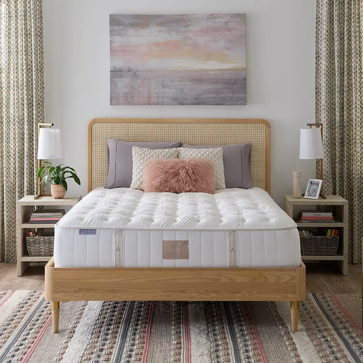 Asteria Hera Firm Queen Set Low Profile 