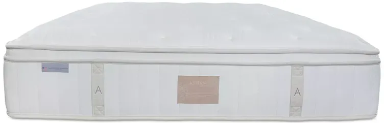 Asteria Evia Plush Pillow Top Queen Set Slim Profile