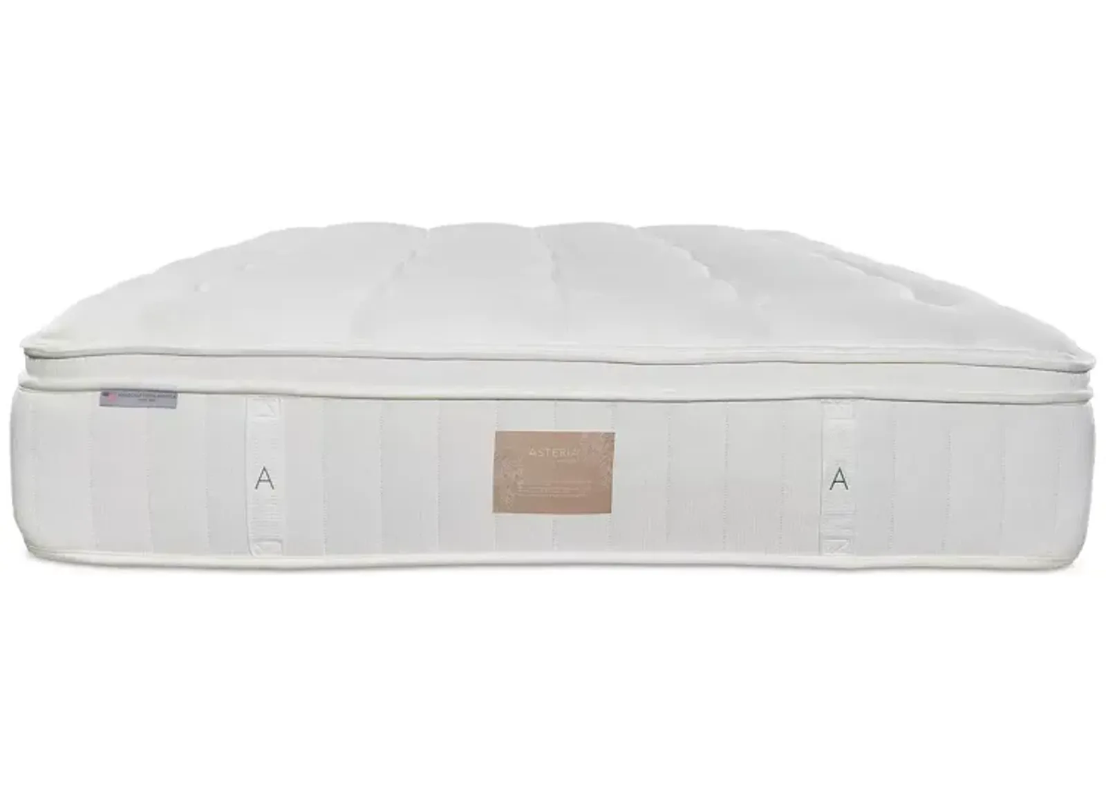 Asteria Natural Phoebe Plush Euro Top Full Mattress with 9" Box Spring - Exclusive