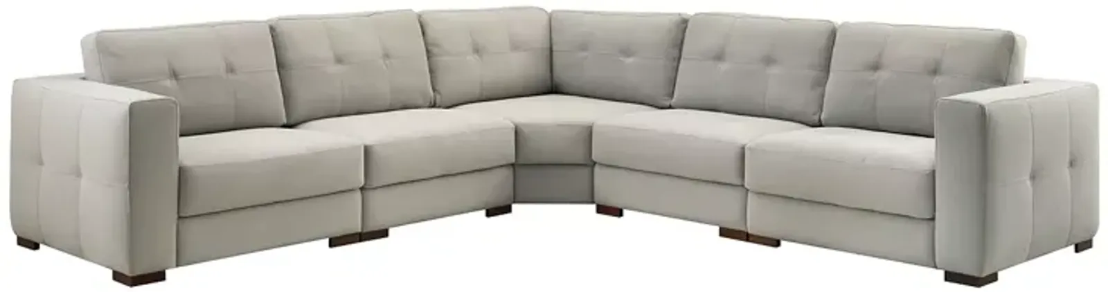 Chateau d'Ax Velutto 5 Piece Sectional 