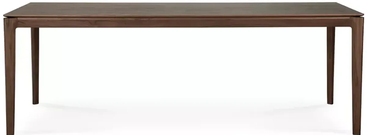 Ethnicraft Bok Dining Table, 87" x 37" Teak Brown
