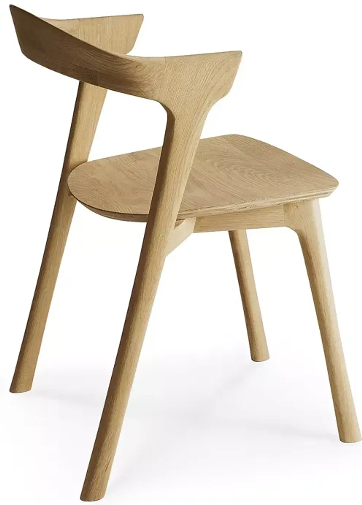 Ethnicraft Bok Dining Chair, Varnished Oak