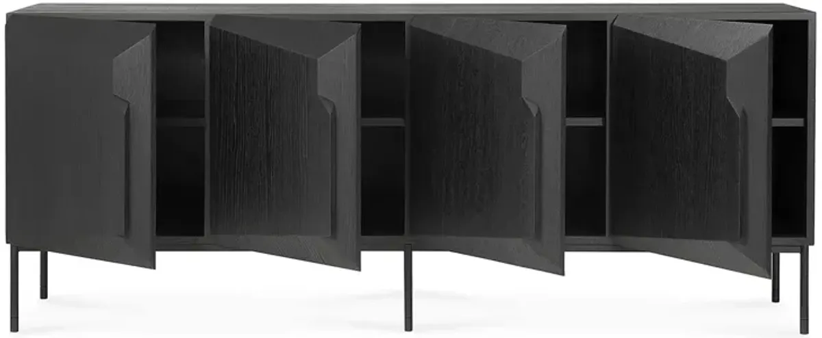 Ethnicraft Stairs Four Door Sideboard