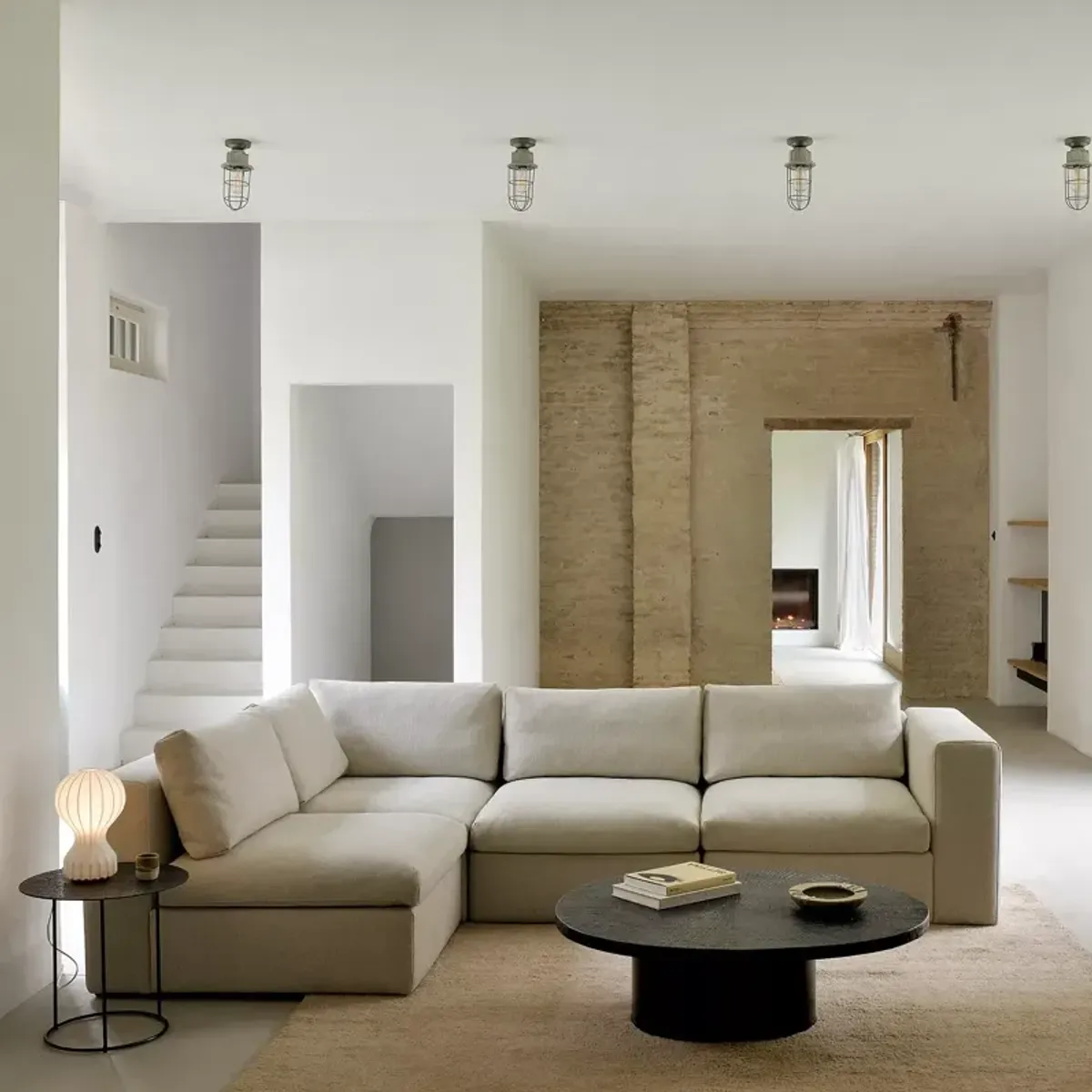 Ethnicraft Slice Coffee Table, Small