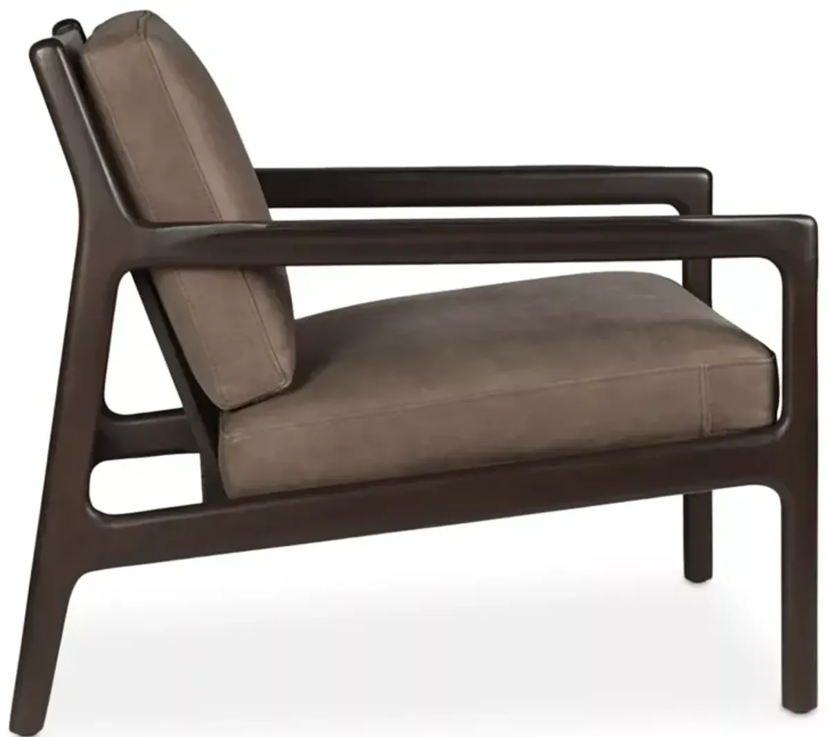 Ethnicraft Jack Lounge Chair in Leather